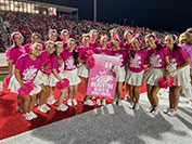 2024 Haughton High School Pink Out Money Donated to CBCFL